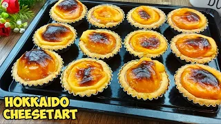 HOKKAIDO CHEESE TART YANG ENAK CREAMY LEMBUT LUMER DIMULUT