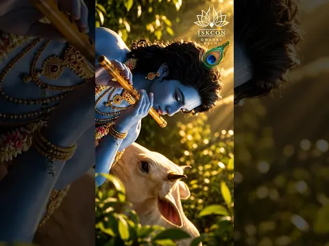 🎶 When Krishna’s flute plays, the heart finds its way back to Him. 💙