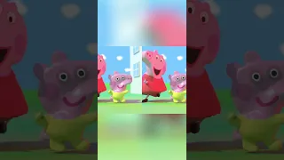 AI Animation vs. Peppa Pig: A Nightmare Edition #shorts