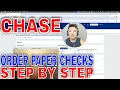 How To Order Paper Checks For Chase Business Account