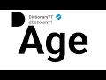 Age Synonyms Thesaurus Common words