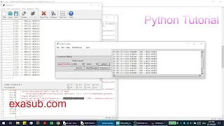 How to make UART Serial Console using Pyserial Tkinter in python