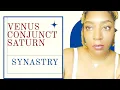 Venus Conjunct Saturn Synastry - Deep Love
