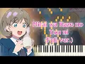 [Love Live! Superstar!! ED] Mirai wa Kaze no You ni (Full ver.) Piano Arrangement