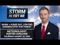 Isolated severe storms possible Thursday