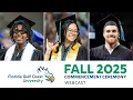 FGCU Fall Commencement 2025 Business and Integrated Studies Program