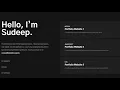 Build and deploy responsive portfolio website react TailwindCSS