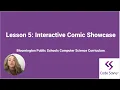 Lesson 5 Interactive Comic Showcase