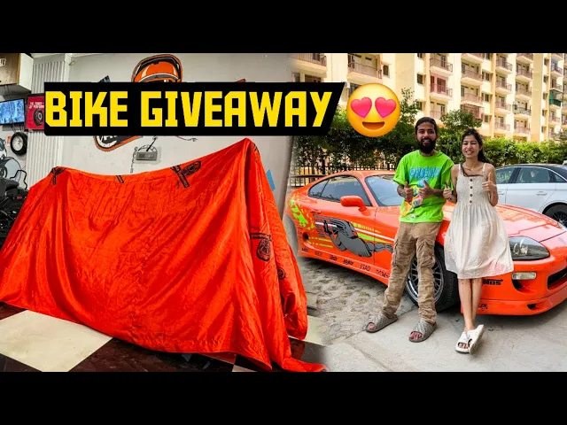 Download MP3 Lucknow Meetup Ke New Bike Giveaway Ke Liye Taiyar Hogaye Apni Supra Mk4 Ke Sath 😍