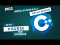 C Setup in VS Code Install VS Code Run First Program Hello World Let s survive CS