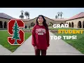 Explore Stanford Top Tips from a Grad Student