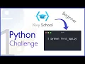 Python Kivy Challenge for Beginners - Create First APP