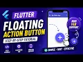 FLUTTER ANDROID FLOATING ACTION BUTTON NORMAL AND MINI TUTORIAL