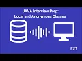 Java Interview Prep Local and Anonymous Classes - AI-Generated Podcast