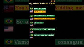 Frases Curtas e úteis em inglês pra Conversação. Useful English Phrases for Conversation. Short#06