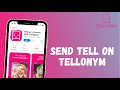 How to Send Tells on Tellonym app 2021