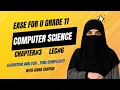 Chapter-Lec-Algorith Analysis I Time Complexity I Computer Science First Year Class 11