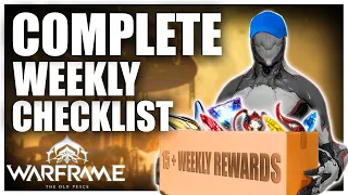 The Complete Warframe Weekly Routine Guide 2026 - Never Miss Rewards Again