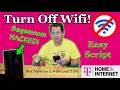 How To Turn Off Wifi - T-Mobile 5G Home Internet