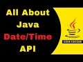 All About Java 8 Date Time API in 2025 Interview Question Answer for Experienced Code Decode