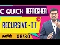 Recursive function call - 2 Find the output