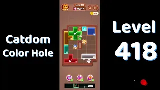 Catdom Color Hole Level 418 Screenshot