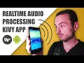Realtime on Android with Python Kivy and stream low level library