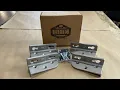 No Mortise Bed Bracket Kits