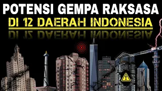Waspada, melebihi Flores? Potensi Gempa Raksasa MEGATHRUST di 12 DAERAH‼️No. 2 ngeri.. 