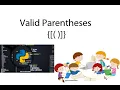 Python Determine if the input string has valid parentheses