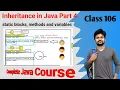 static blocks methods and variables execution with respect to Java Inheritance Deep Explanation