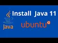 Install Java 11 on Ubuntu 20 04LTS 22 04 LTS Install LTS of Java on ubuntu Java 11LTS oracle