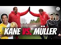Kane vs Muller Copy the Penalty Challenge ft Ronaldinho Dennis Schroder Del Piero more