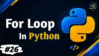 Python For Loop Explained range Iteration Loops for Beginners Python Tutorial
