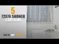 Top 10 72X78 Shower Curtains 2018 Eforgift Vinyl Shower Curtain Liner Long Size Non-Toxic 100