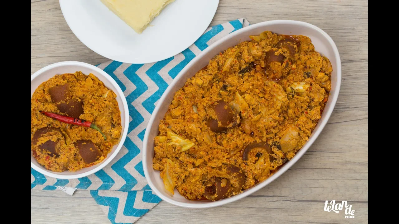 Cabbage Egusi Stew