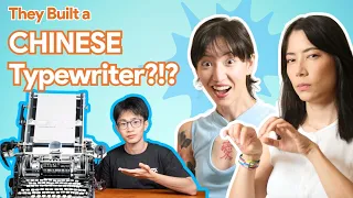 We Can t Believe This Was Ever Invented Reacting To A Chinese Typewriter