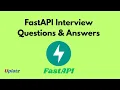 FastAPI Interview Questions Answers Prepare for Modern Python Backend Roles Uplatz