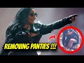 Rapper Lil Kim Removes Her Panties Throws It Into The Crowd