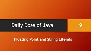 Daily Dose of Java -