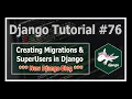 Django 3 Blog Creating Migrations Superusers Python Django Tutorials In Hindi