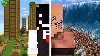 1,000,000 de ALDEÕES vs DESASTRES NATURAIS  | Anilan (Dublado)