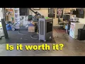Hessaire MC61V swamp cooler - one month of use thoughts and some mods