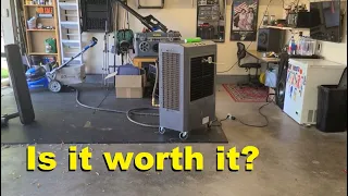 Hessaire MC61V swamp cooler - one month of use thoughts and some mods