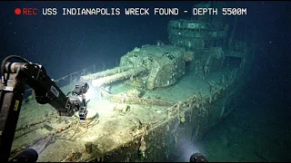 Underwater Drone Reached the USS Indianapolis Wreck, It Captured Something No One Expected
