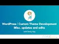 Essential WordPress Theme Setup Theme json Debugging and Layout Tweaks Best Practices