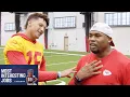 Steve Smith SR Learns EVERYTHING That Goes into Preparing a Kickers Ball Being an NFL Ball Boy