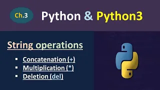 Python Tutorial in Hindi String Operations in Python String in Python Python Tutorial