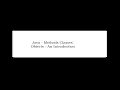 APP Advanced Programming Practice Java - Methods Classes Objects