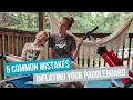 5 Common Mistakes Inflating Your Paddleboard